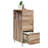 File Tower, Brown Finish