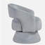 Fauteuil d'appoint pivotant en velours de velours moderne et luxueux Modern Modern-114472265