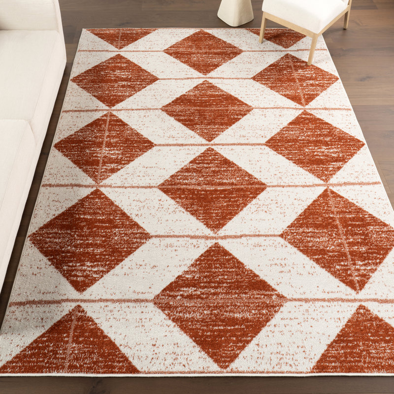  Ravina Transitional Striped Area Rug, Rectangle 4' x 6'