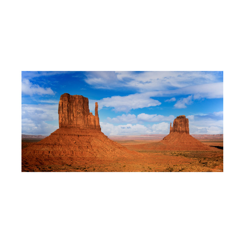 Eamor Gordon Semmens Return To Monument Valley 2 Canvas Art, 10" H x 19" W x 2" D