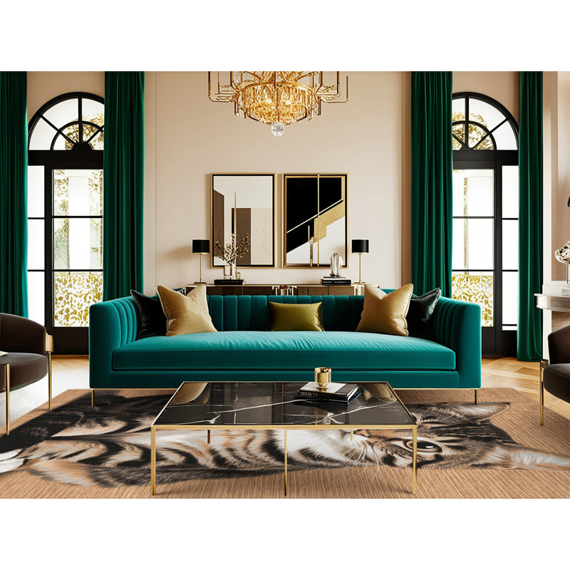 Washable Domestic Shorthair Cats Area Rug, Round 4'