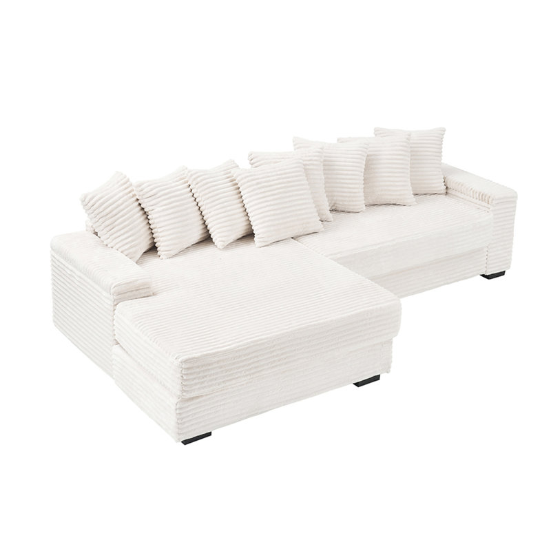 Canapé en flanelle 111,4, Beige