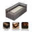 Robena Rectangle Unscented Candle with Metal Vessel