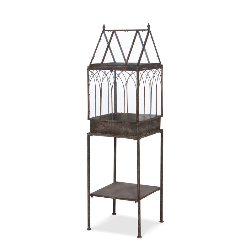 Terrarium sur pied debout