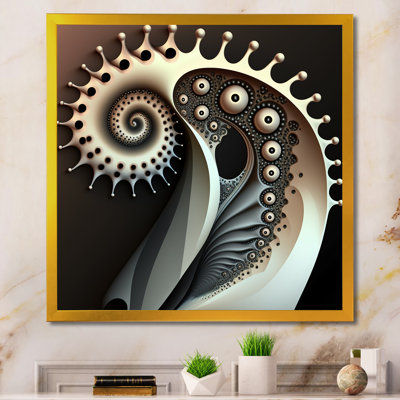 Monochrome Fractal Beauty III " Monochrome Fractal Beauty III "