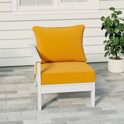 Deep Seating Left Arm Chair With Cushions