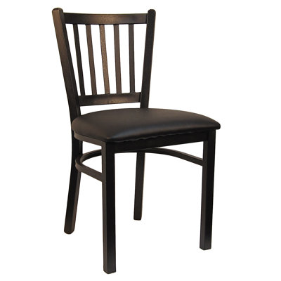Chaise verticale rembourrée