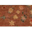 Tapis brun / brun clair en laine noué à la main à motif floral 8 pi 10 po x 11 pi 8 po Floral
