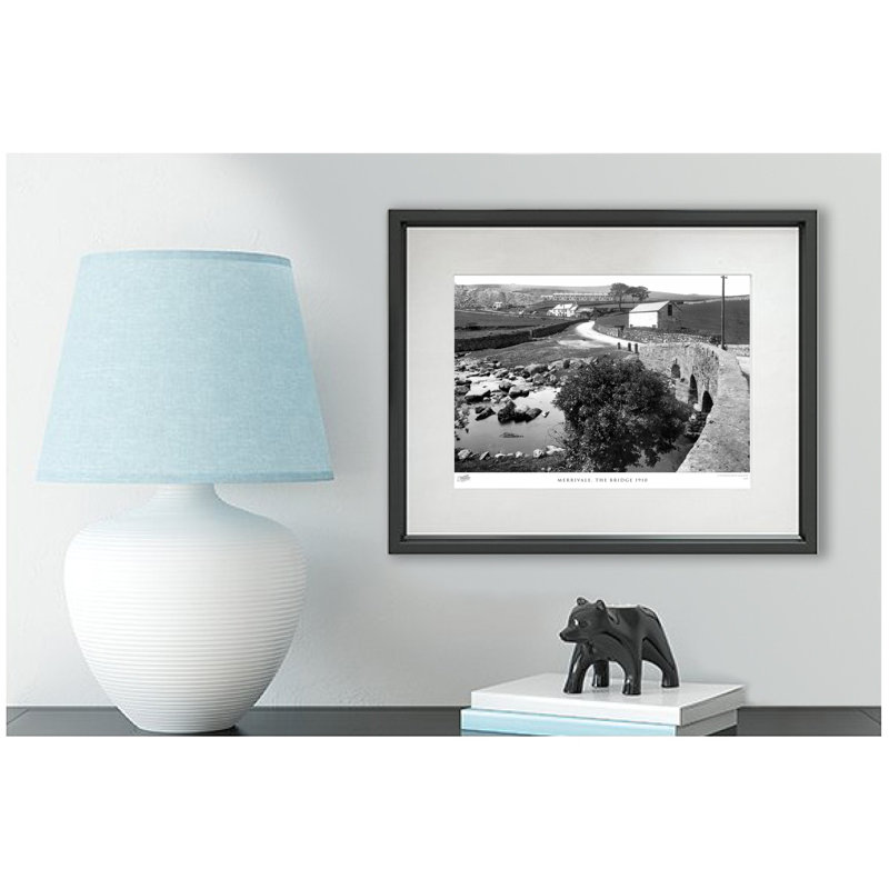 Merrivale, The Bridge 1910 by Francis Frith - Single Picture Frame Print, 45cm H x 60cm W 