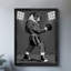 Art encadré noir Bulldog rétro encadré noir-792141941