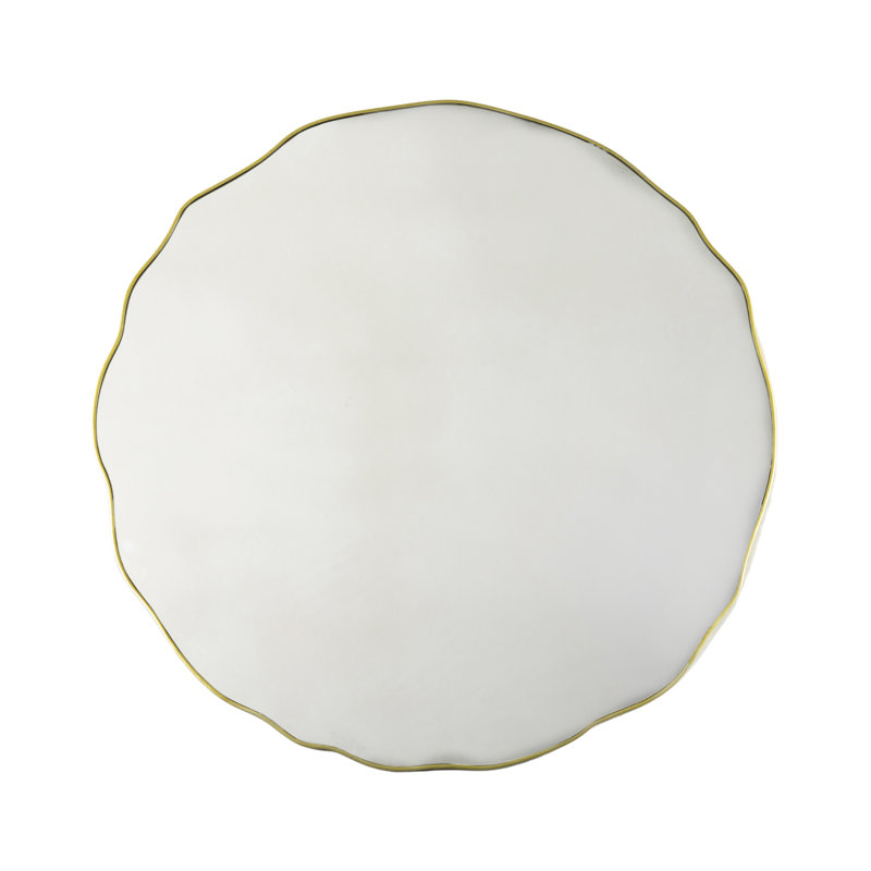 Viviene Metal Flat Wall Mirror