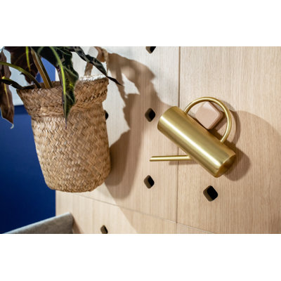 Burnabbie Adjustable Hooks Pegboard Wall Organizer (4 included)