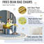 Polyester Refillable Bean Bag Chair