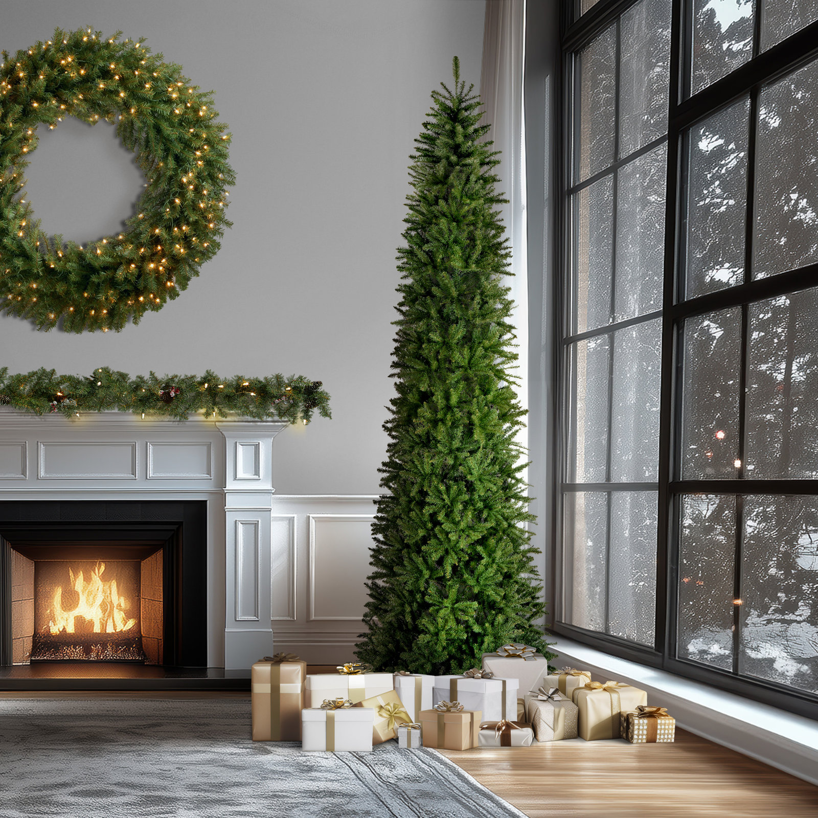 Fir Christmas Tree, 12' H