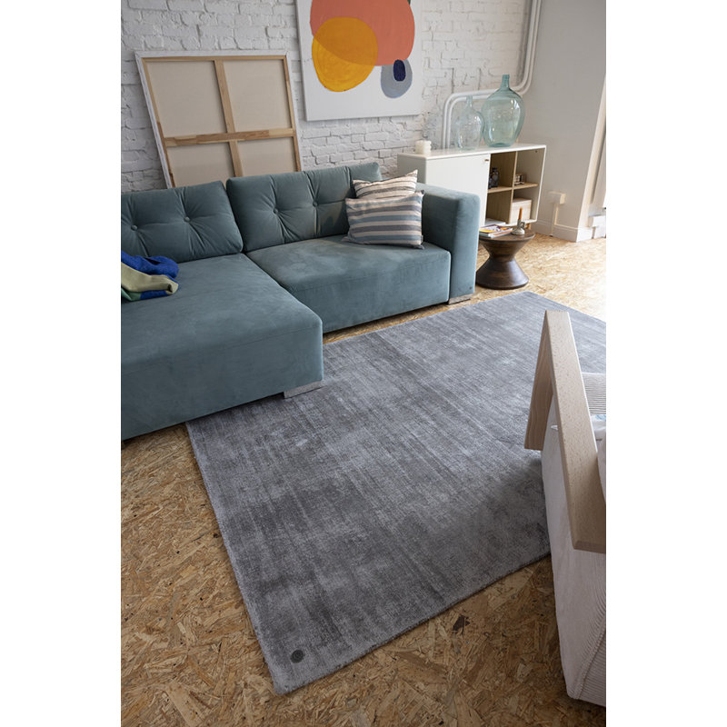 Shine Viscose Hand Woven Area Rug, Rectangular 190 x 290cm