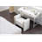 Ivory Teddy Single Bench A solid basic framework, comfortable, durable and beautiful