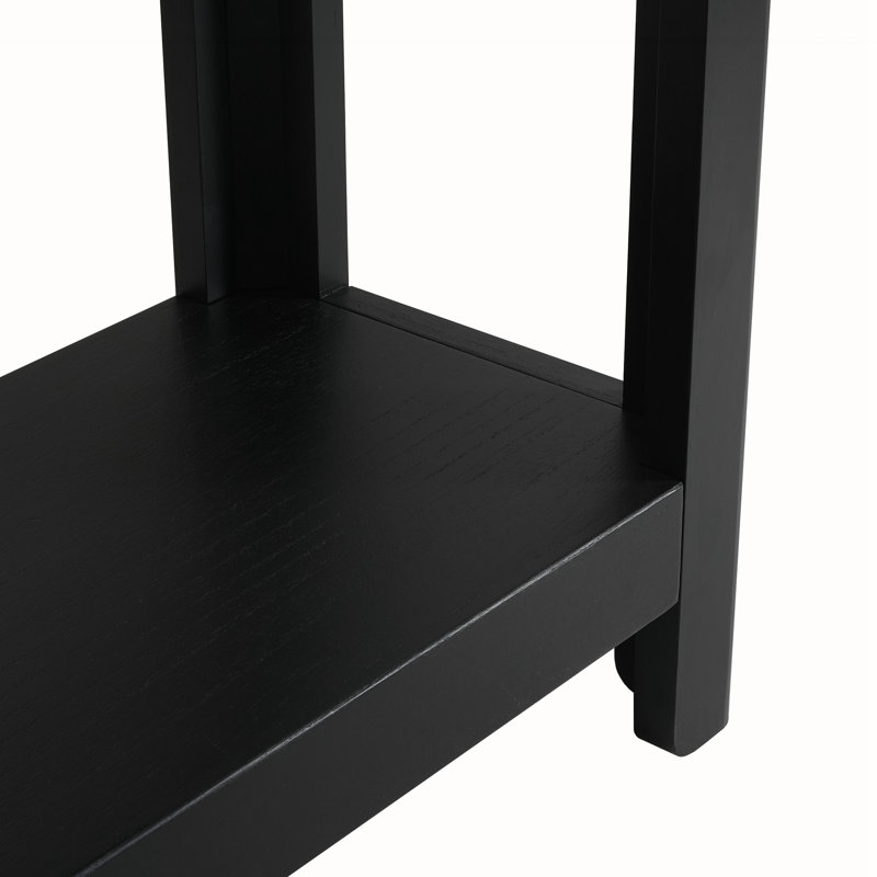 Console de style campagne moderne, Noir