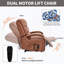 Fauteuil inclinable Power Leatheraire Lift-1642514497