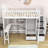  Kuster Wood Loft Bed with Drawers, Desk, Wardrobe and Storage Shelves-222895714-247652380