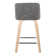 Archaimbaud Swivel Upholstered Counter Stool