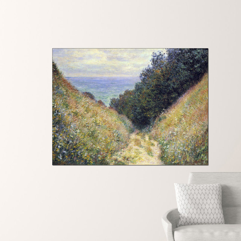 Claude Monet - Wrapped Canvas Painting, 90cm H x 120cm W x 1.8cm D