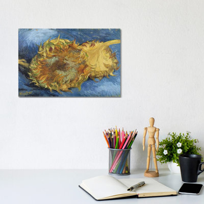 Sunflowers, 1887 by Vincent Van Gogh - Wrapped Canvas Painting