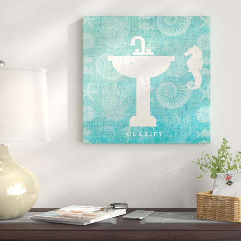 « ii », reproduction d’impression sur toile tendue Pacific Bath, H 37 po x l 37 po x P 1,5 po, Toile tendue, Pas de tapis