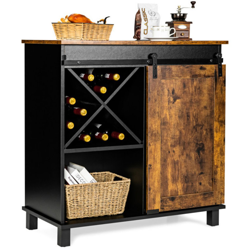 Armoire de rangement industrielle avec porte de grange coulissante