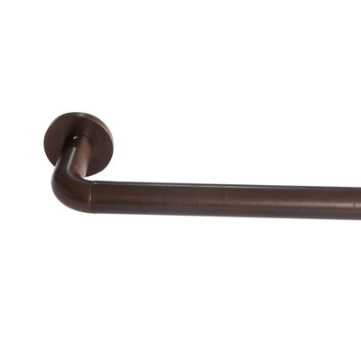 Dedman 100% Stainless Steel Single Curtain Rod