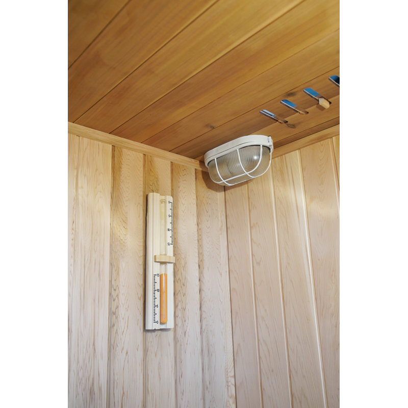 Aston 2-Person Natural Hemlock Traditional Sauna