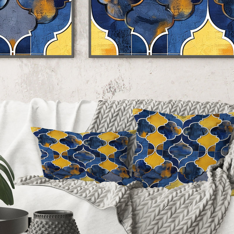 Coussin Modern, H 16 po x l 16 po