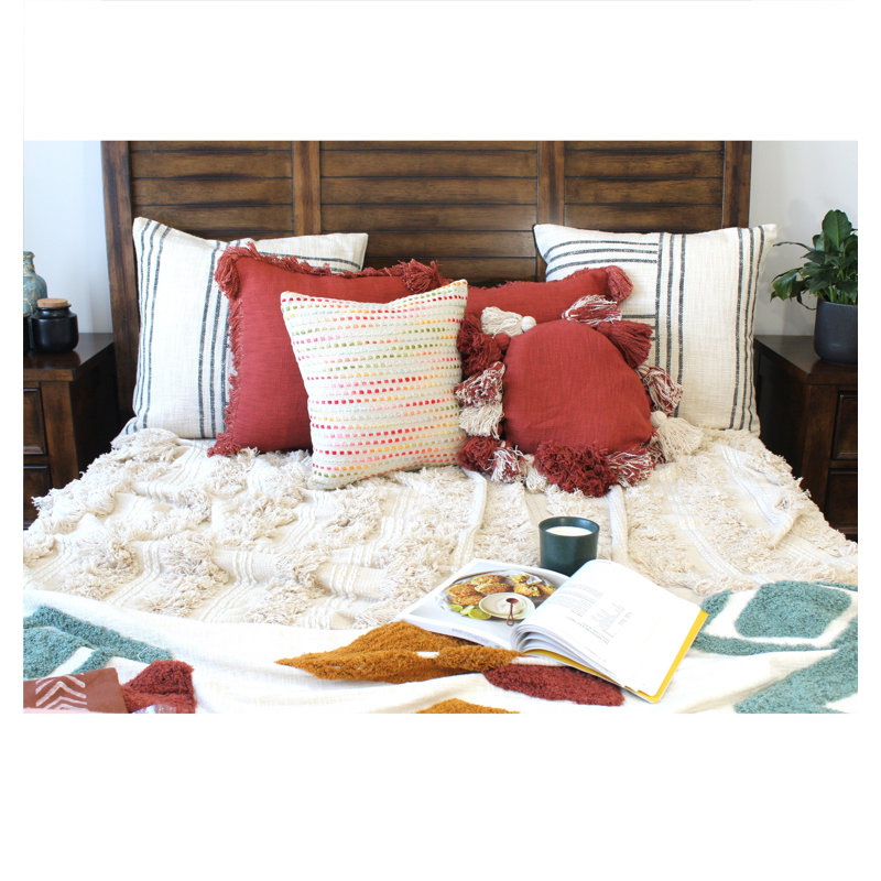 Ensemble de housse de coussin 6 pièces