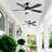 52 Inch Modern Ceiling Fan With 3 Color Dimmable Led Light 5 Abs Blades Remote Control Reversible Dc Motor-1637942004-1637942010