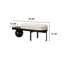 Banc à chaussures en bois de pin clair 31,5 po-838125179