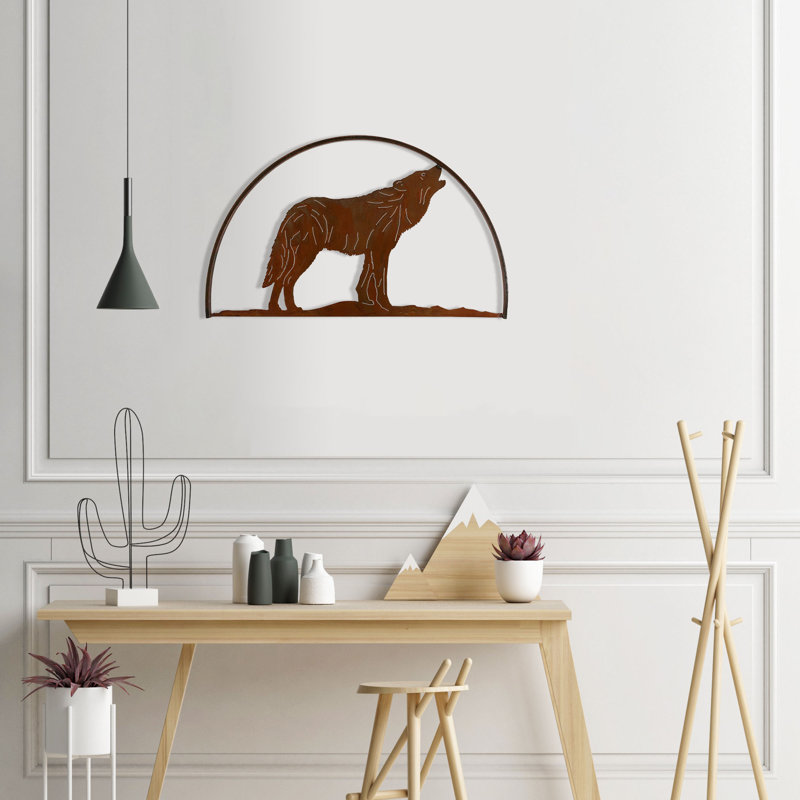 Cerceau de loup, Rouille patinée
