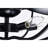 Matthes 26 Inch Imitation Wood Grain Matte Black Finish Ceiling Lighted Fan With Remote