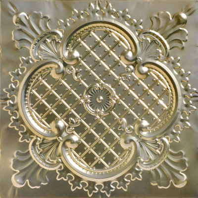 Carreau de plafond en étain clouté 2 pi x 2 pi Majestic