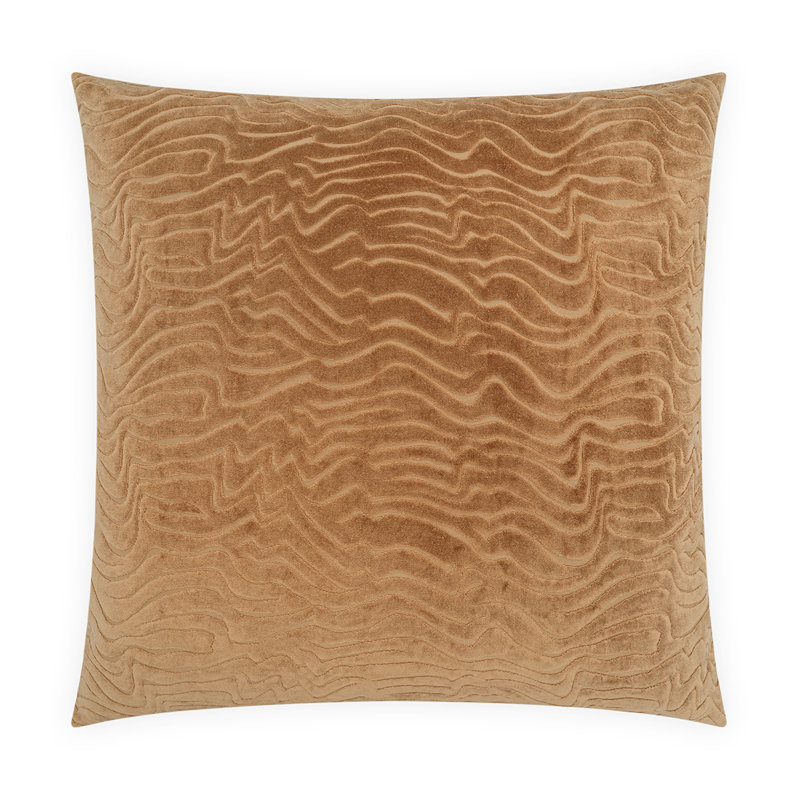 Santoro Square Pillow Cover & Insert, Square 20", Adobe