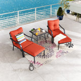 Jenalea 5 Piece Sofa Seating Group with Cushions