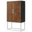 Armoire de bar 2 portes Washoe