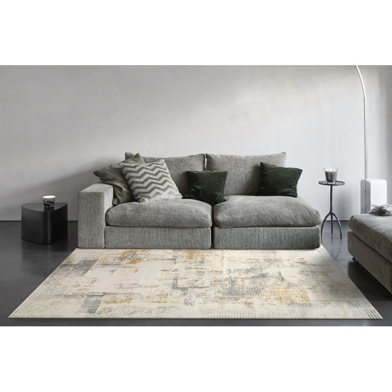 ELIXIR 5,3 x 7,7 5167-897 TAUPE GRIS BLEU MARINE, Rectangle 6 pi x 9 pi