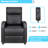 Faux Leather Massage Chair-1968330923