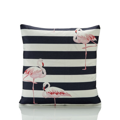 Gibsonburg Striped Square Cushion Cover