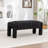 Channel Tufted Upholstered Bedroom Bench-1985637103