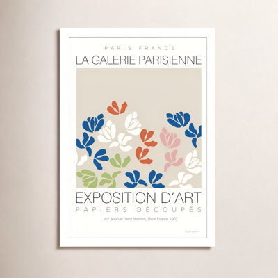 Fleurs de Matisse III Print