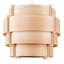 28 cm H Drum Pendant Shade ( Clip On ) in Brown