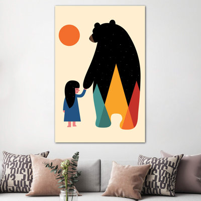 Go Home by Andy Westface - Wrapped Canvas Print