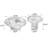 2-Piece Marble Coffee Table Set-1417012928