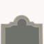 Algrange Wood Flat Wall Mirror with Shelves