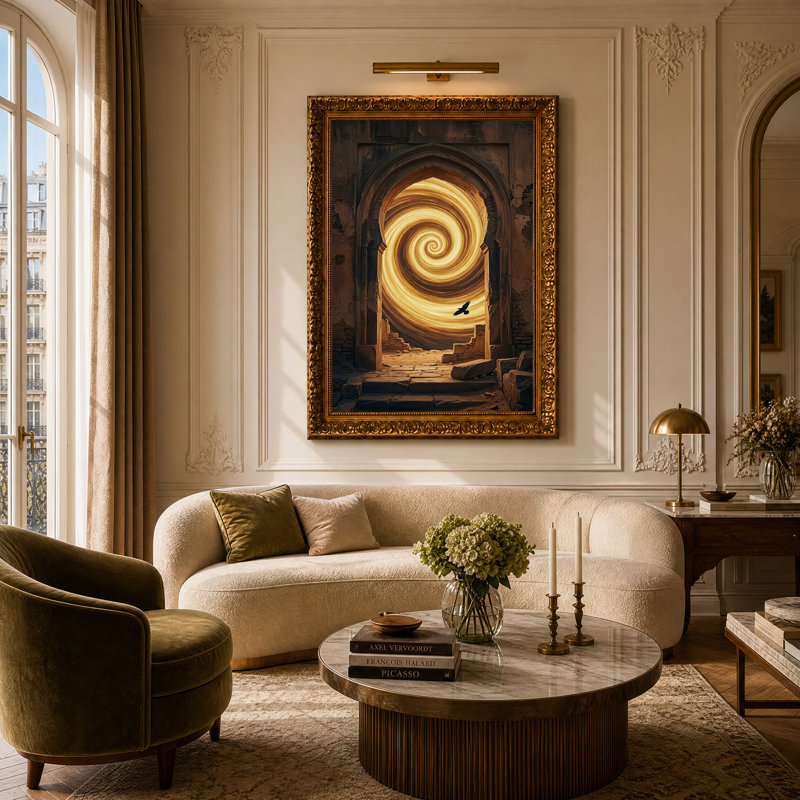 Impression sur toile Golden Golden, H 24 po x l 16 po